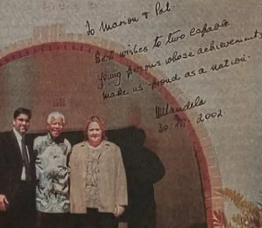 Our roots - Madiba with the Family Advocate