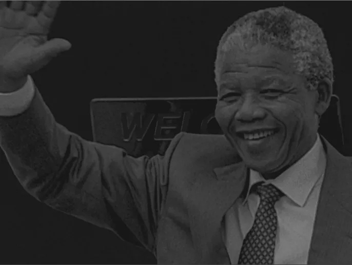 Nelson Mandela Waving